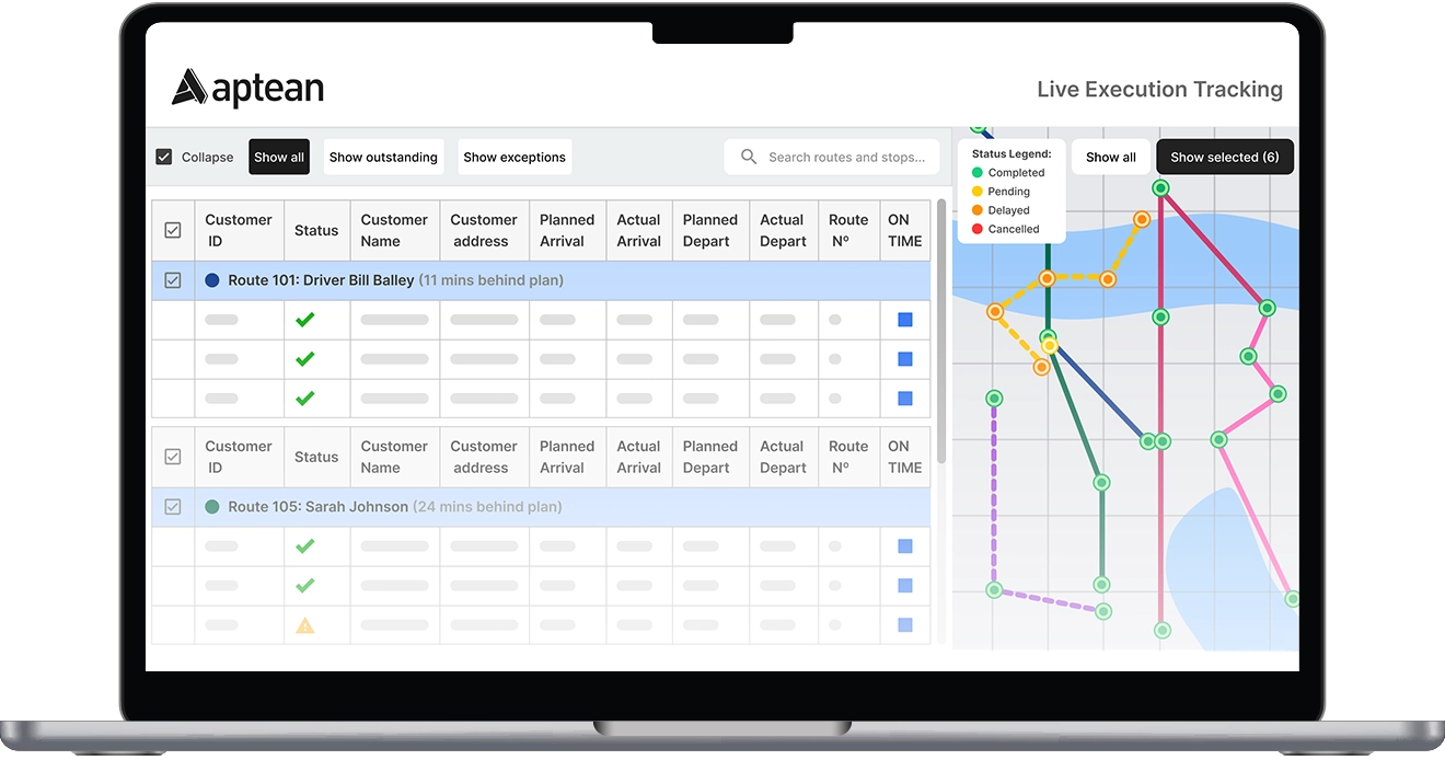 Paragon 360 and Live Execution Tracking screenshot