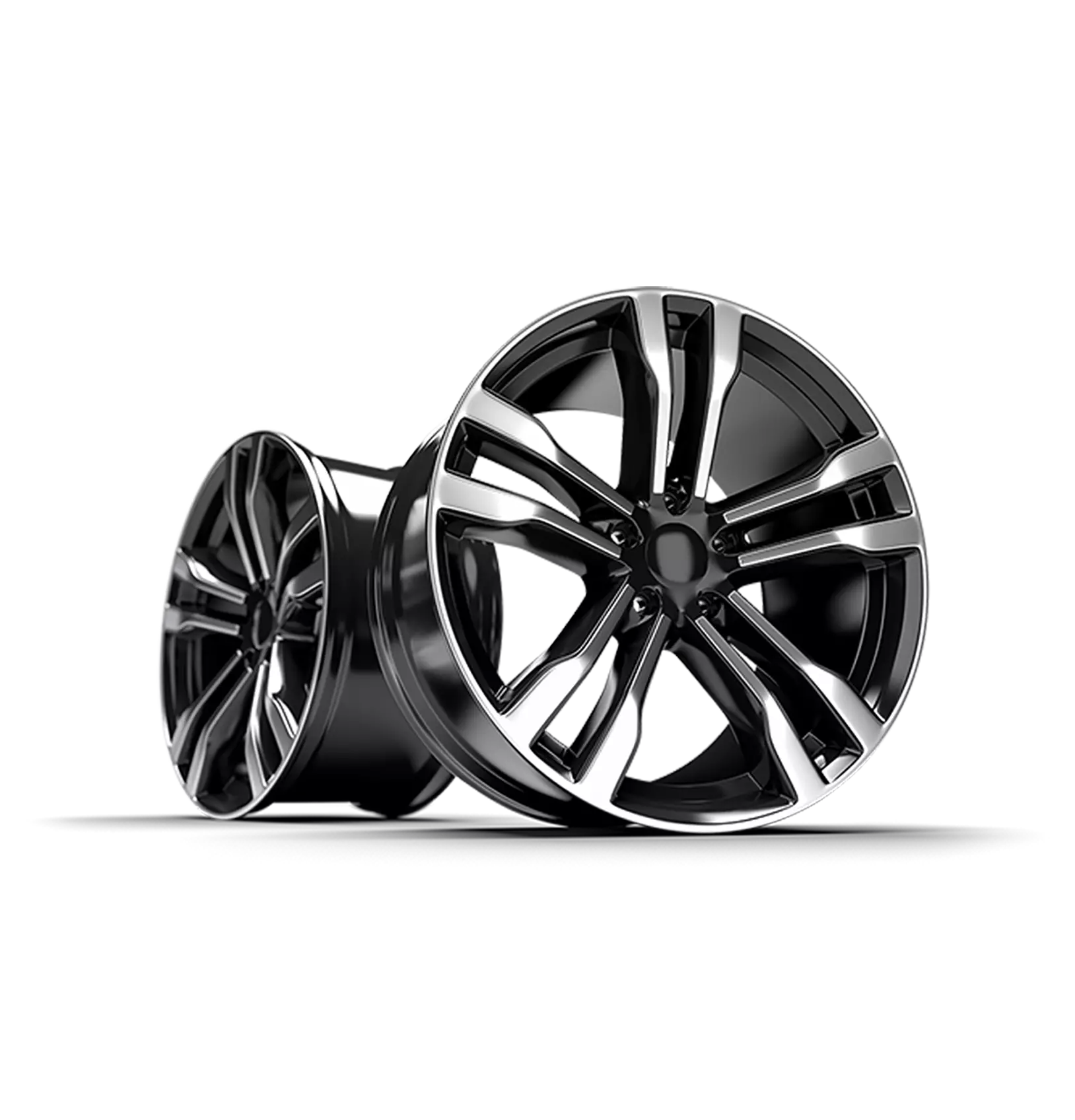 Set of tire rims