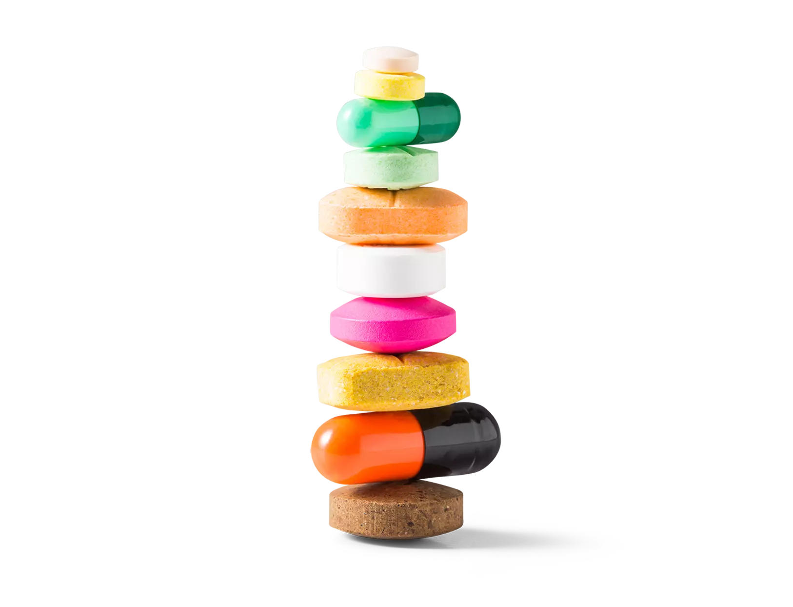 Stack of pills