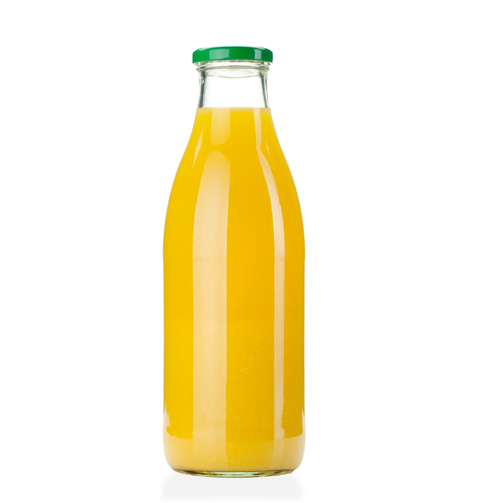 Bottle of orange juice