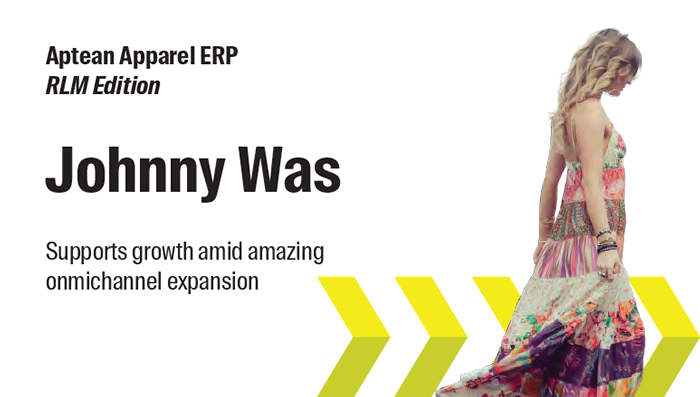 Aptean Apparel ERP, RLM Edition Case Study: Johnny Was