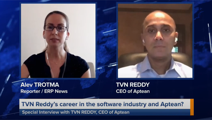 Special Interview with TVN reddy CEO of Aptean and ERP News