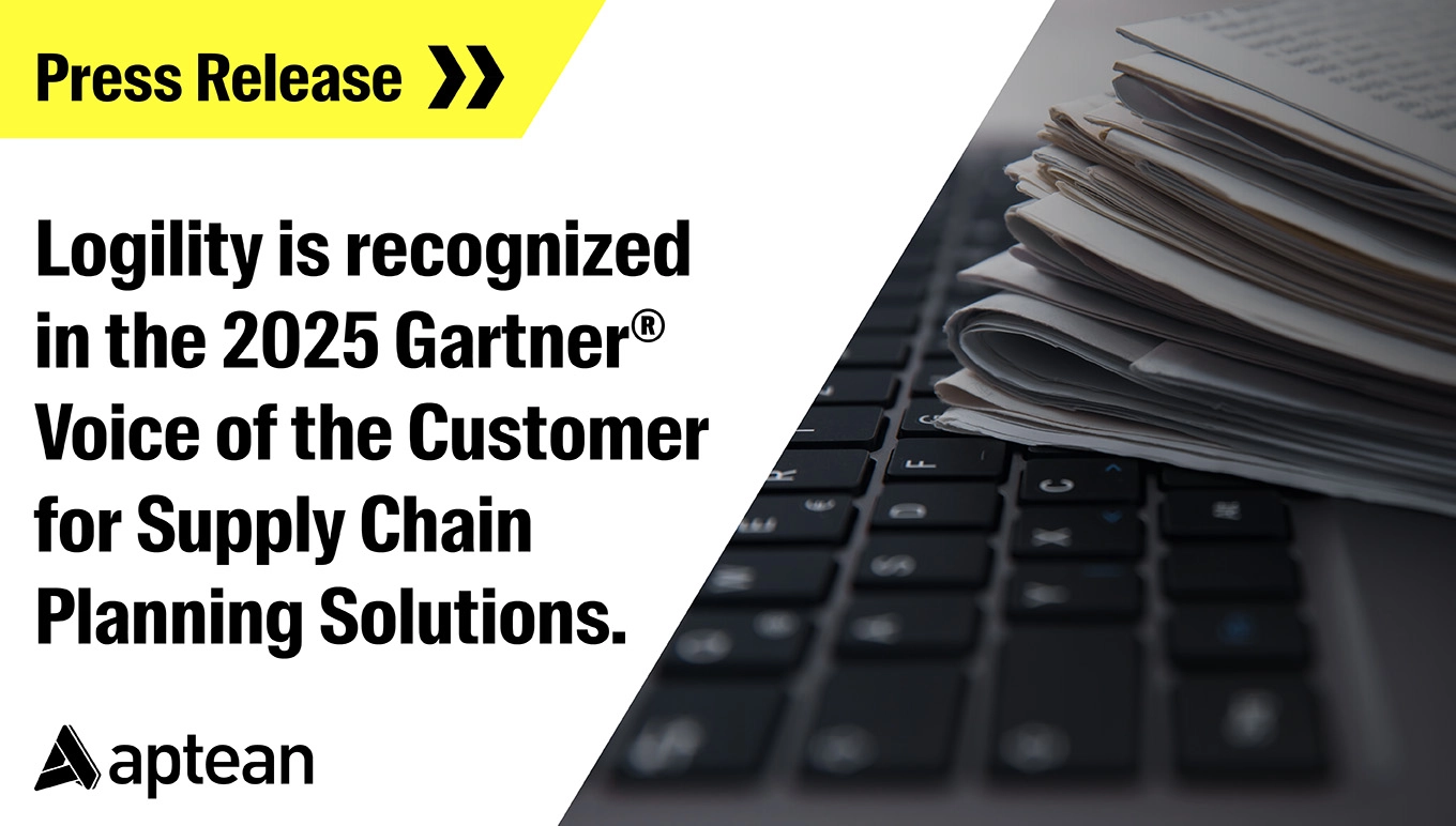 Logility is recognized in the 2025 Gartner® Voice of the Customer for Supply Chain Planning Solutions