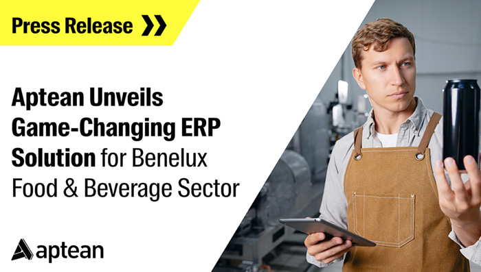 Aptean Unveils Game-Changing ERP Solution for Benelux Food & Beverage Sector