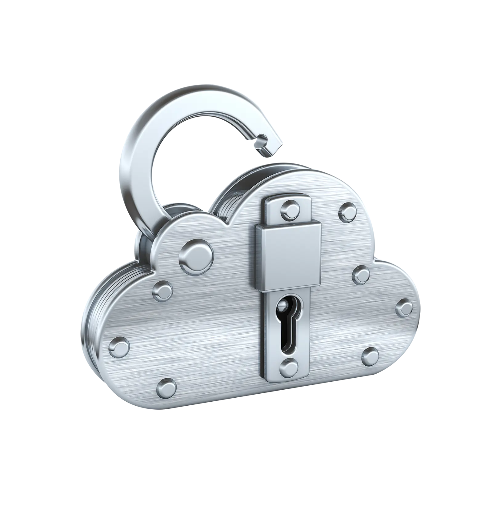 Slot in de vorm van een wolk