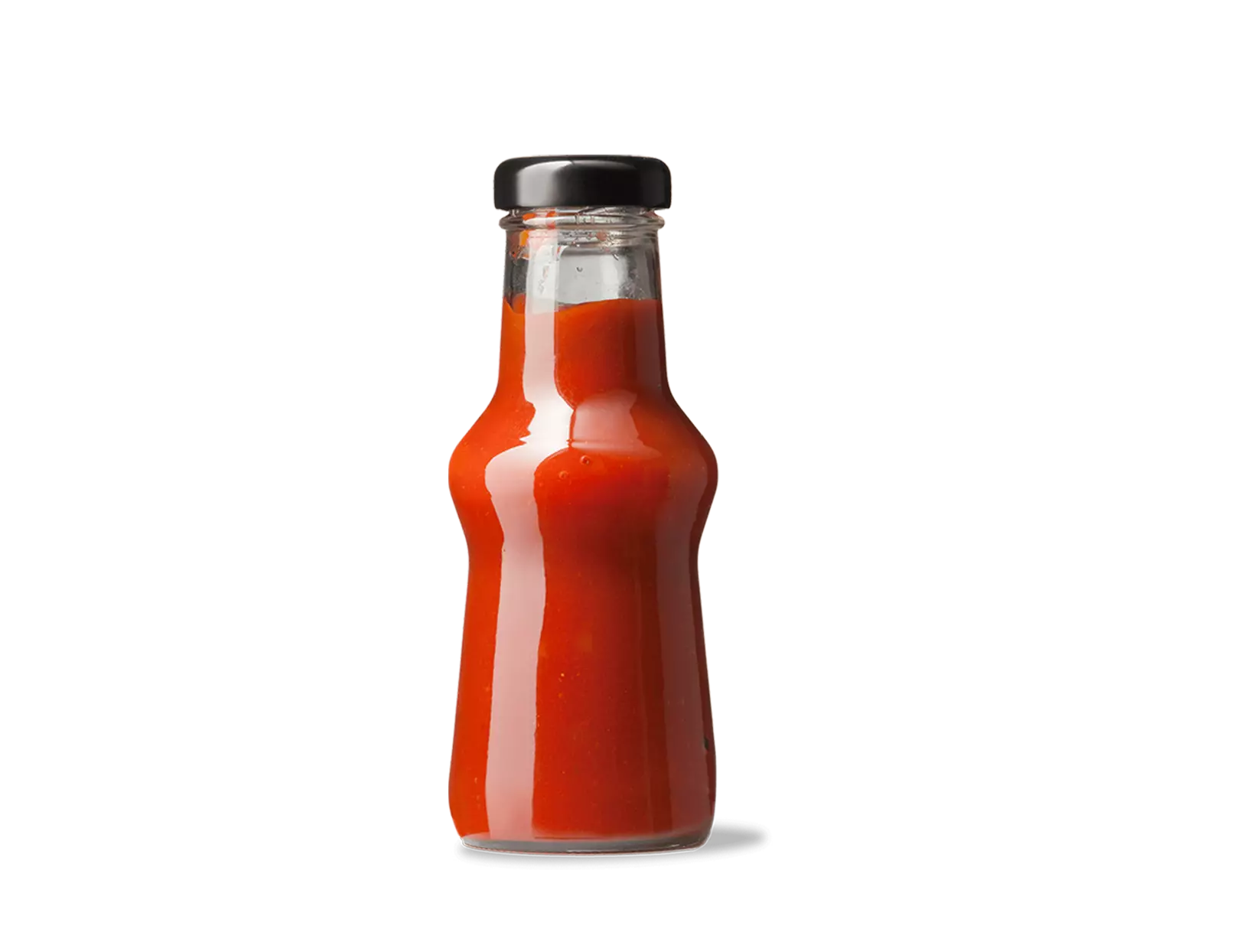 Una botella de salsa barbacoa