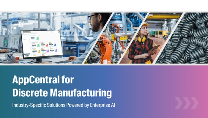 Aptean AppCentral for Discrete Manufacturing: Industry-Specific Solutions Powered by Enterprise AI