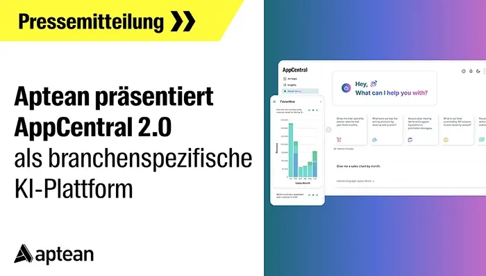 Aptean Launches AppCentral 2.0: The AI Platform Purpose-Built for Industries